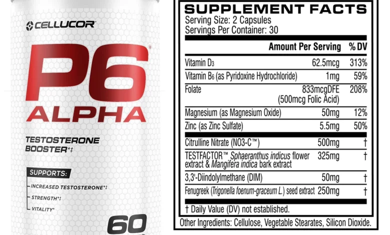 P6 ULTRA (90 CAPS) - CELLUCOR